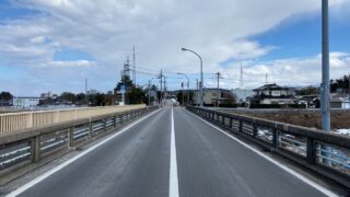 天神橋上部工補修工事が完成しました。
