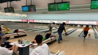恒例のボーリング大会と新入社員歓迎会！